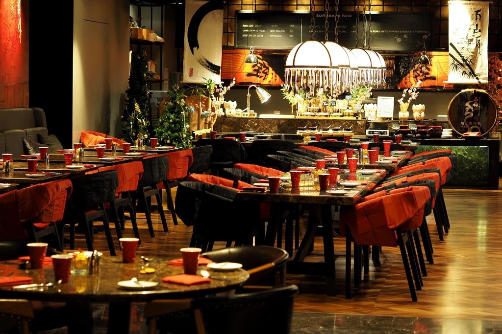 Osteria Vermiglio dining room